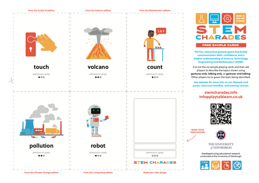 STEM Charades: Mixed editions