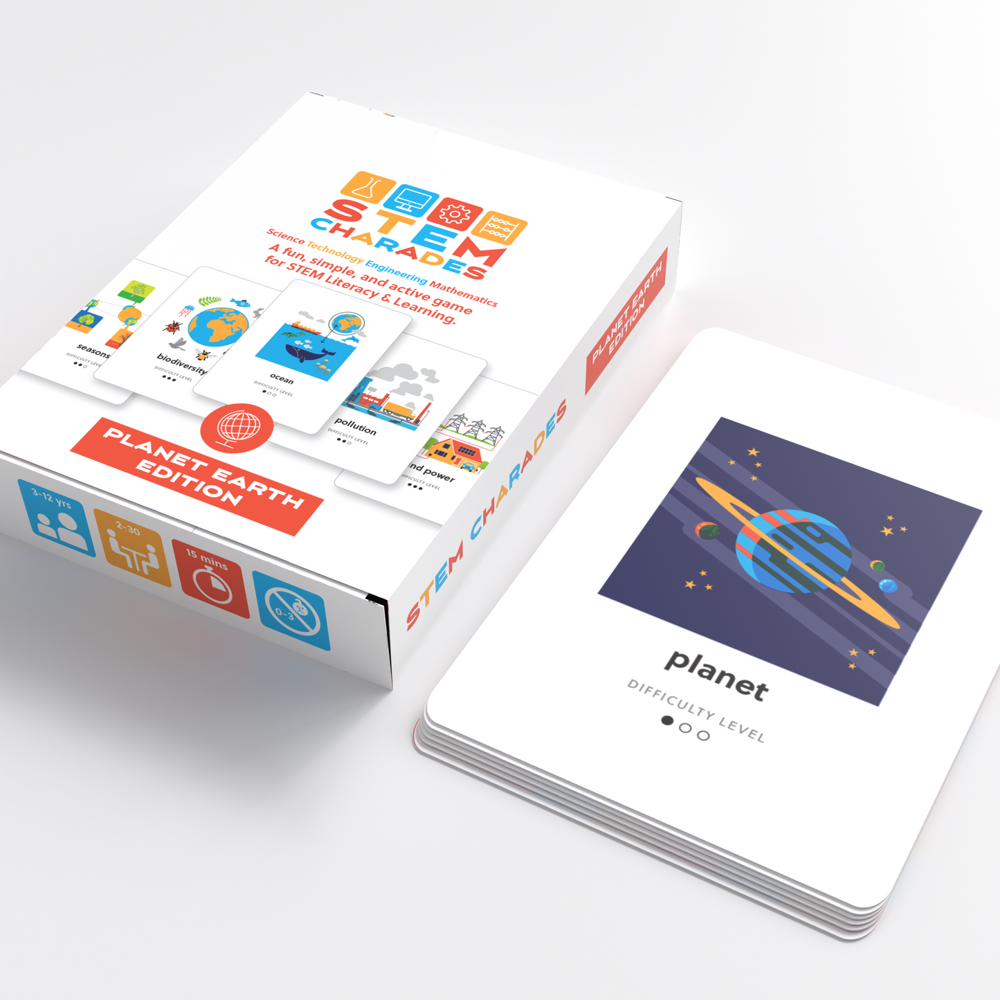 STEM Charades - Planet Earth Pack
