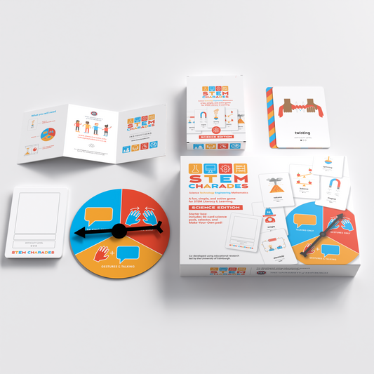 STEM Charades Starter Box (Ages 5–11)
