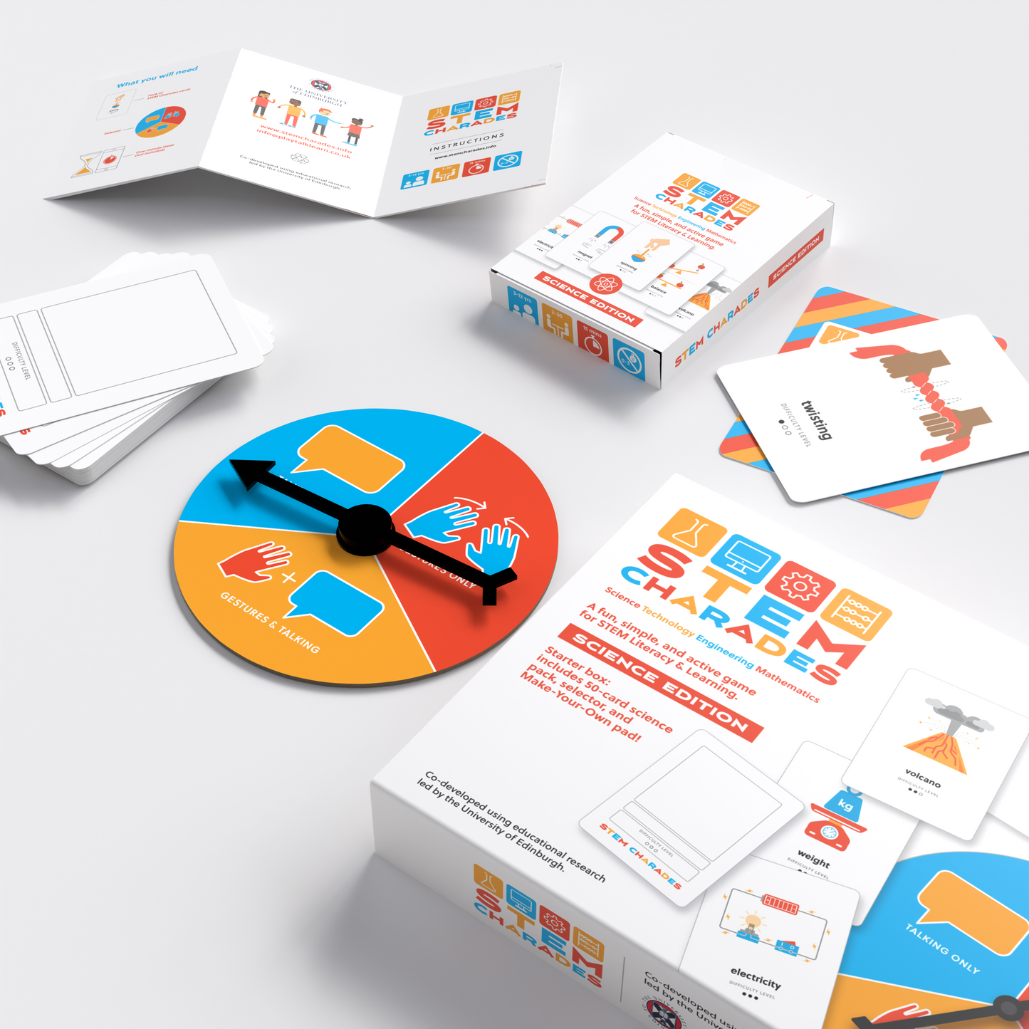 STEM Charades Starter Box (Ages 5–11)