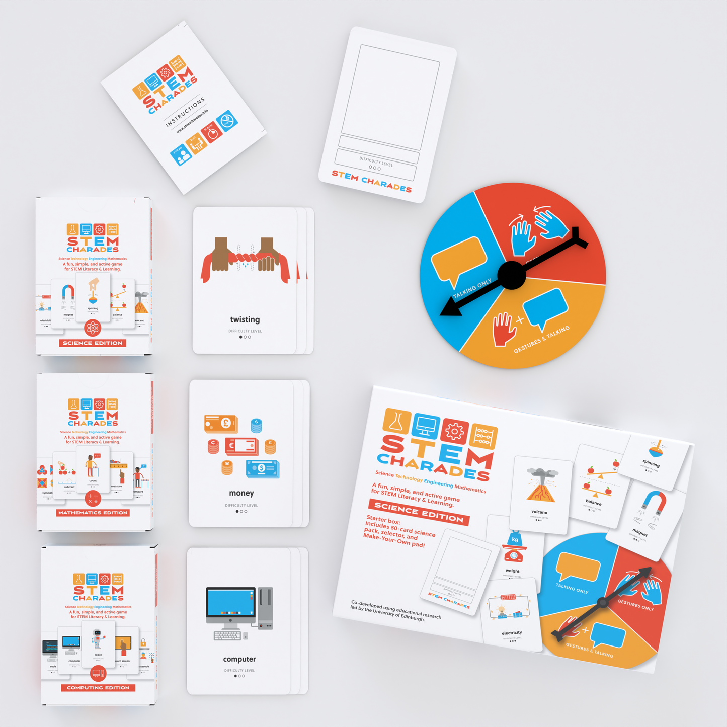 Classroom STEM Charades Bundle x 6 (Ages 5–11)