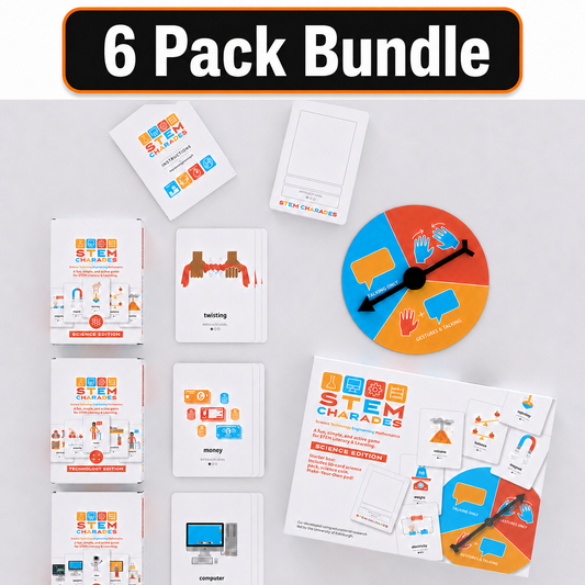 Classroom STEM Charades Bundle x 6 (Ages 5–11)
